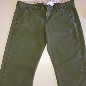 Lucky brand olive jeans